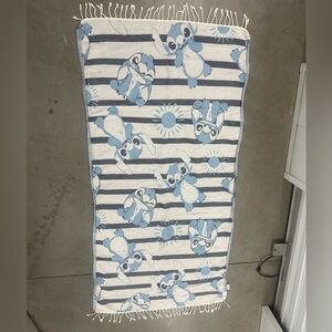 Sand cloud x Disney Stitch  Blue, White beach towel